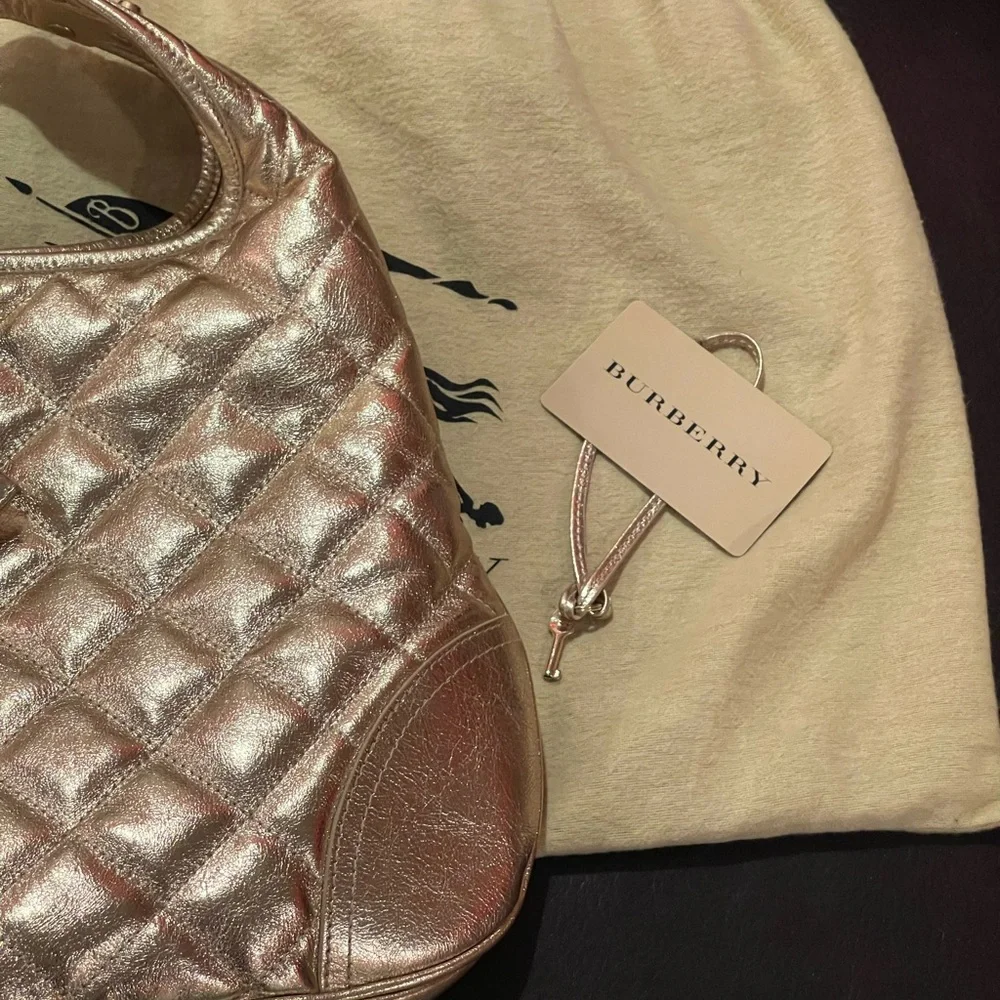 Burberry Brooke Gold Shoulder Bag - Picture 9 of 15